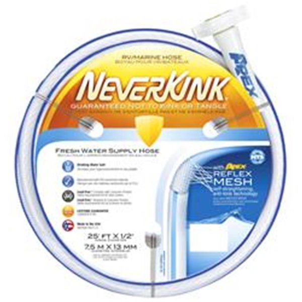 Teknor Apex TEKNOR APEX 860250 Neverkink Fresh Water Hose; 0.63 In. X 50 Ft. T1N-860250